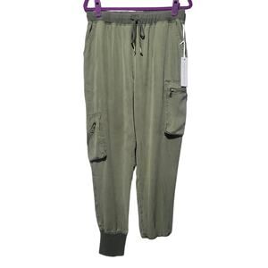 Young Fabulous & Broke Green‎ Jupiter Joggers Size M NWT